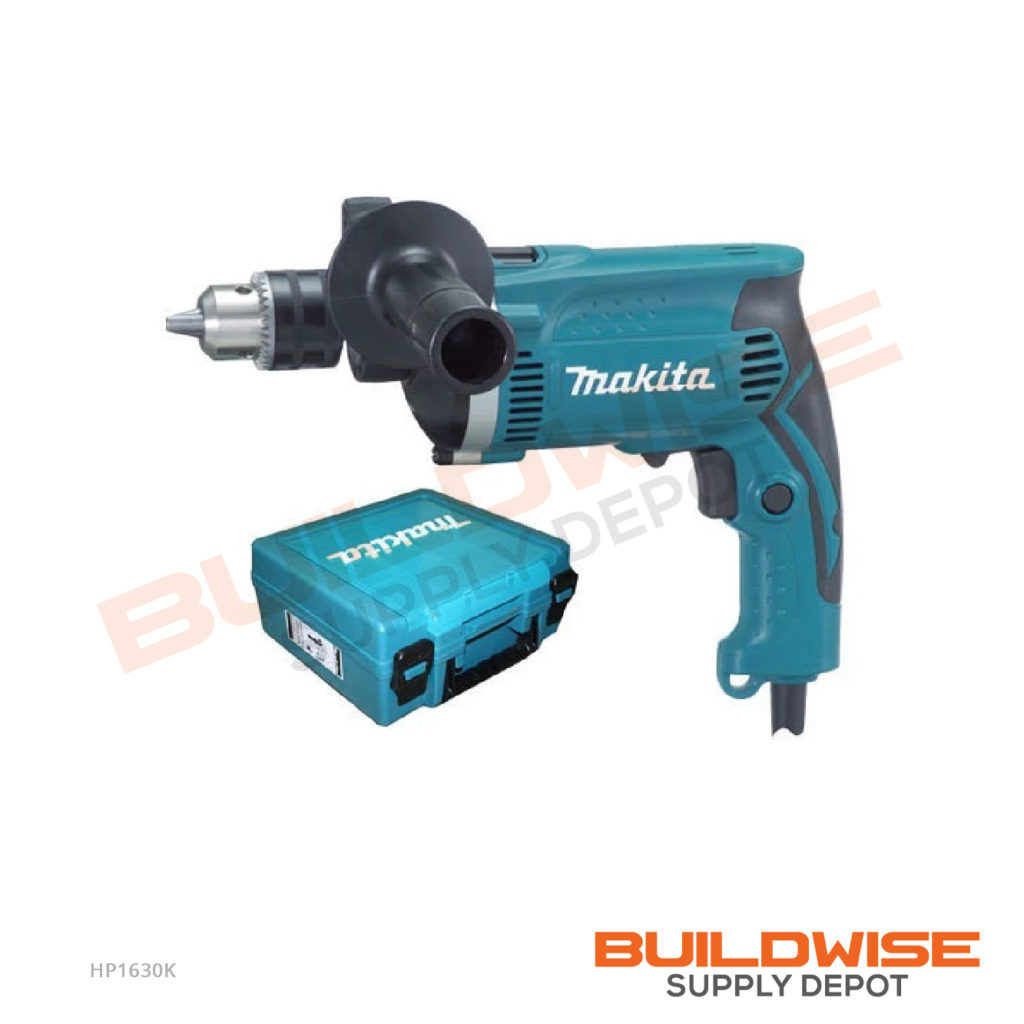 MAKITA HAMMER DRILL WITH CARRYING CASE HP1630K Buildwise